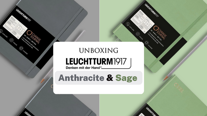 Leuchtturm1917 Change Journal Review Anthracite and Sage
