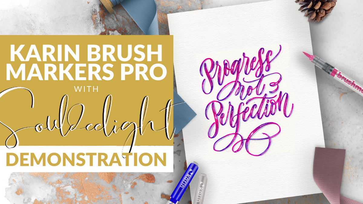 Karin Brushmarker PRO Review, Unboxing and Tutorial 