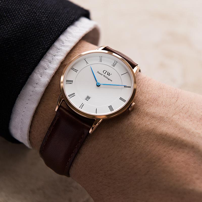 Daniel wellington metal on sale band