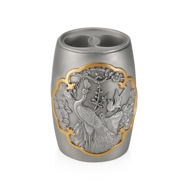 将图片加载到图库查看器,Royal Selangor Straits Expression - Peacock & Phoenix Travel Caddy