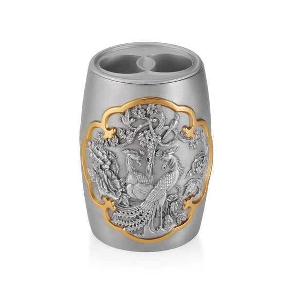 将图片加载到图库查看器,Royal Selangor Straits Expression - Peacock & Phoenix Travel Caddy