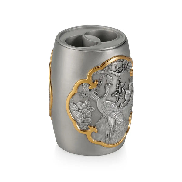 将图片加载到图库查看器,Royal Selangor Straits Expression - Peacock & Phoenix Travel Caddy