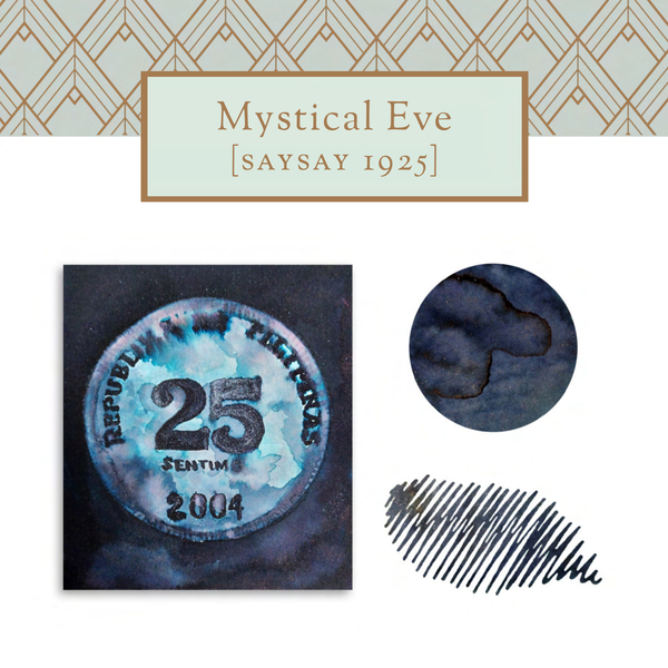 Load image into Gallery viewer, Vinta Inks 30ml Ink Bottle Mystical Eve (Saysay 1925)