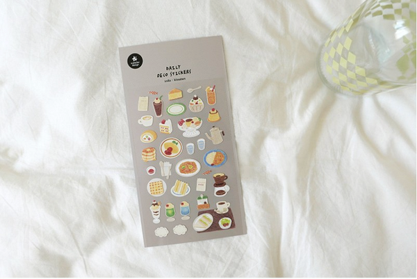 将图片加载到图库查看器,Suatelier Daily Deco Stickers - Kissaten