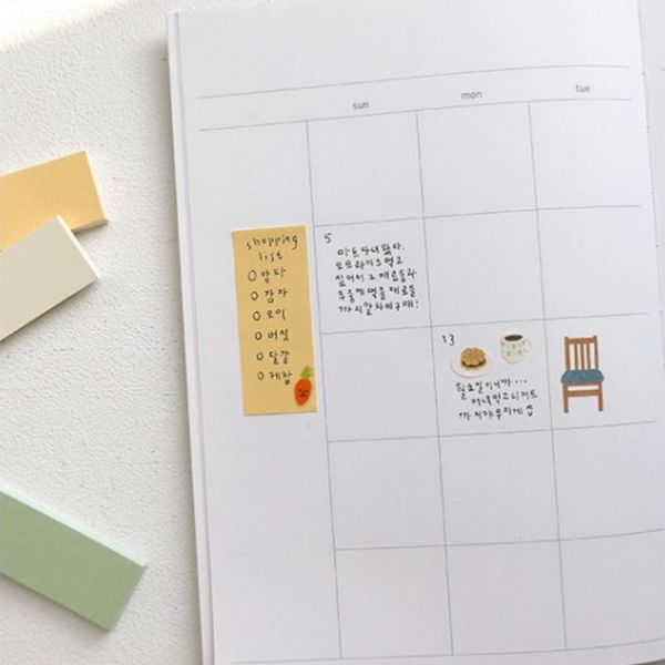 Load image into Gallery viewer, Suatelier Daily Plan Sticky Memo - 33