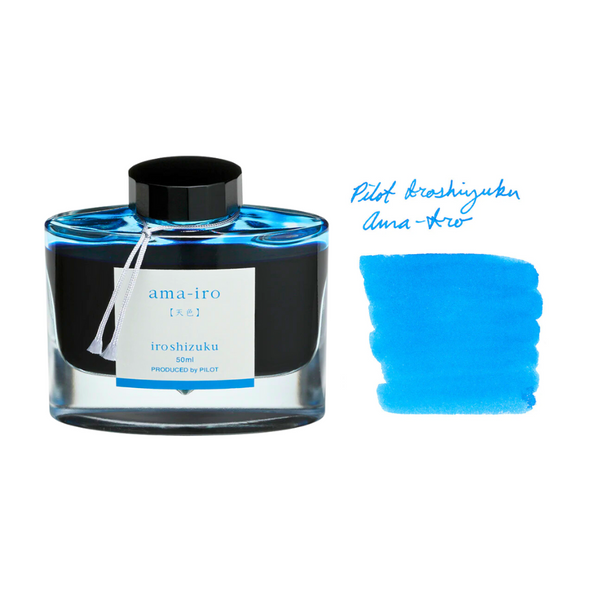 Load image into Gallery viewer, Pilot Iroshizuku 50ml Ink Bottle Fountain Pen Ink - Ama-iro (Sky Blue)