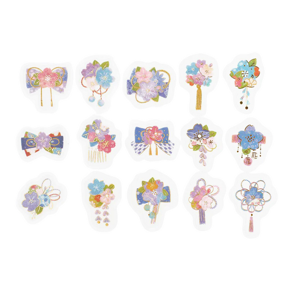 Load image into Gallery viewer, BGM Sakura Kobo Limited Edition 2024 Flake Seal - Ruri