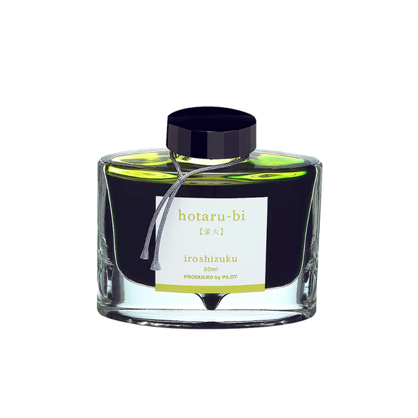 이미지를 갤러리 뷰어에 로드 , Pilot Iroshizuku 50ml Ink Bottle Fountain Pen Ink - Hotaru-bi (Warm Yellow)