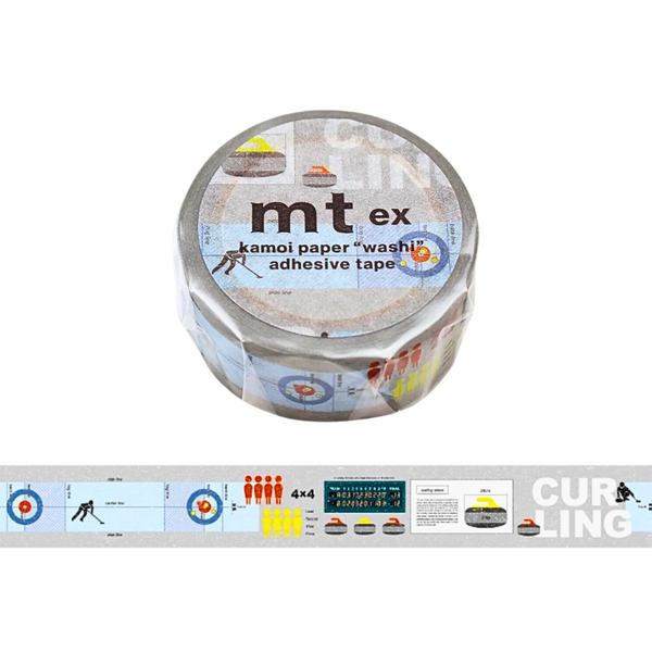 Load image into Gallery viewer, MT EX Washi Tape - Winter Sports Curling