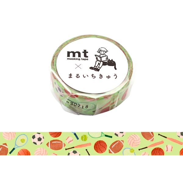 Load image into Gallery viewer, MT x Maruichikyu Washi Tape - Various Ball Games