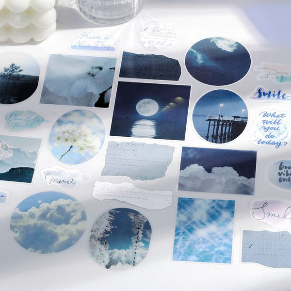 이미지를 갤러리 뷰어에 로드 , BGM Tracing Paper Seal: Color Poetry - Navy