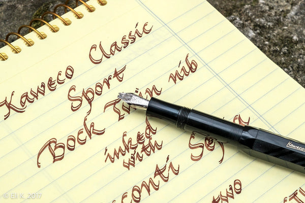 Load image into Gallery viewer, Kaweco Calligraphy Insert 060 Twin, Steel Nib, With Thread