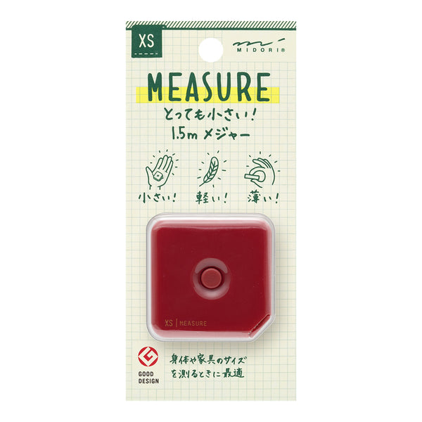 Load image into Gallery viewer, Midori XS Tape Measure (1.5M)