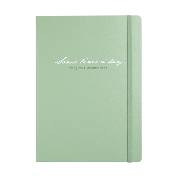 将图片加载到图库查看器,Leuchtturm1917 Some Lines A Day A5 Medium Hardcover Notebook - Sage