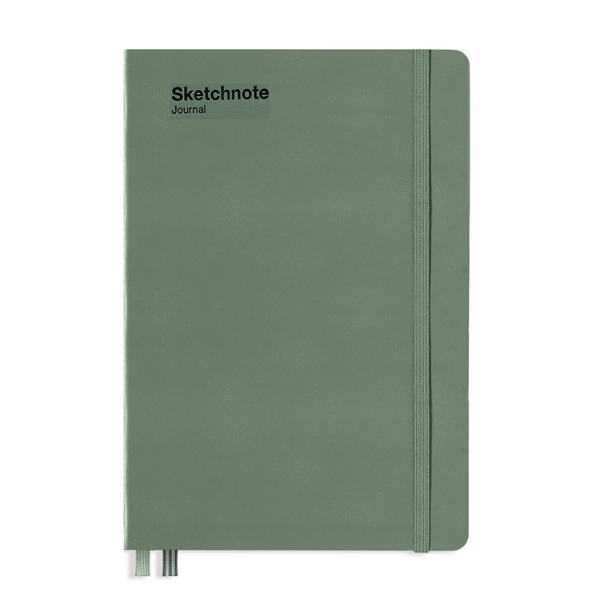 Load image into Gallery viewer, Leuchtturm1917 A5 Medium Sketchnote Hardcover Journal - Olive