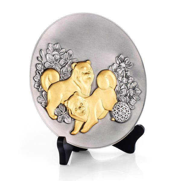 이미지를 갤러리 뷰어에 로드 , Royal Selangor 2018 Year of the Dog - Plate 8