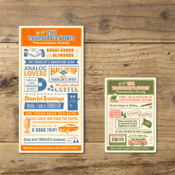 이미지를 갤러리 뷰어에 로드 , TRAVELER'S notebook Passport Size Plastic Sheet 2026