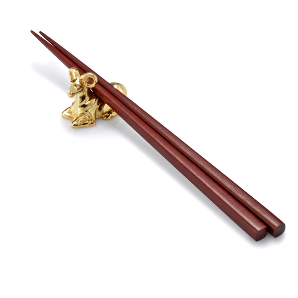 이미지를 갤러리 뷰어에 로드 , Royal Selangor Year of the Ram - Chopsticks and Rest