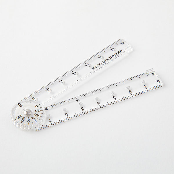 将图片加载到图库查看器,Midori Multi Ruler (16cm)