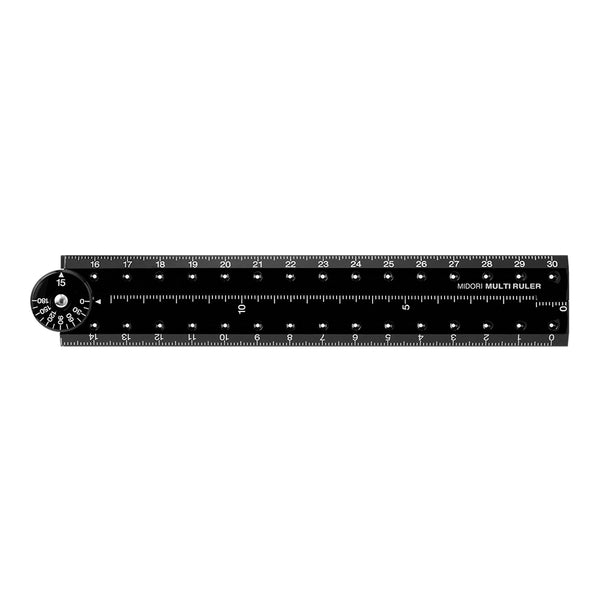 将图片加载到图库查看器,Midori Multi Ruler (30cm)