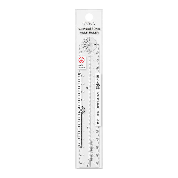 将图片加载到图库查看器,Midori Multi Ruler (30cm)