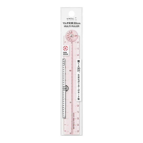 将图片加载到图库查看器,Midori Multi Ruler (30cm)