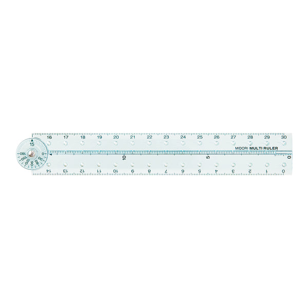 将图片加载到图库查看器,Midori Multi Ruler (30cm)