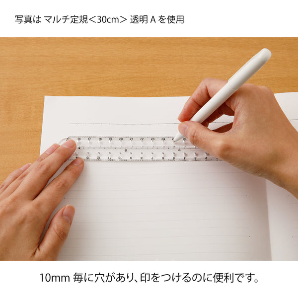 将图片加载到图库查看器,Midori Multi Ruler (30cm)