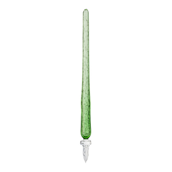 이미지를 갤러리 뷰어에 로드 , Matsubokkuri Tsubutsubu Glass Fountain Pen - Green