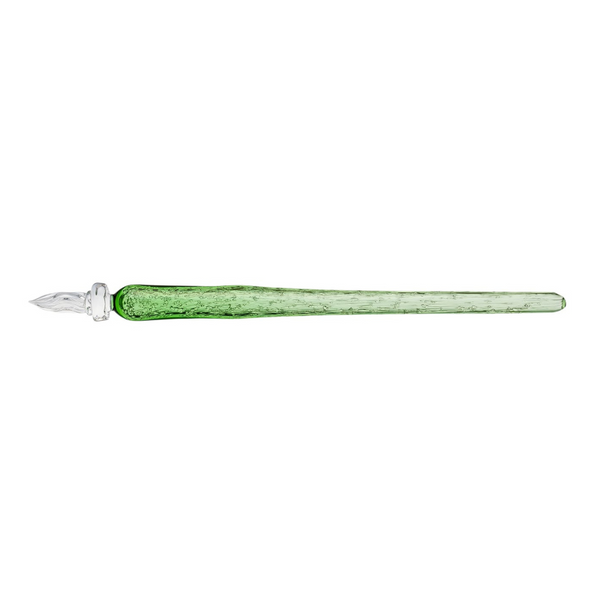 이미지를 갤러리 뷰어에 로드 , Matsubokkuri Tsubutsubu Glass Fountain Pen - Green