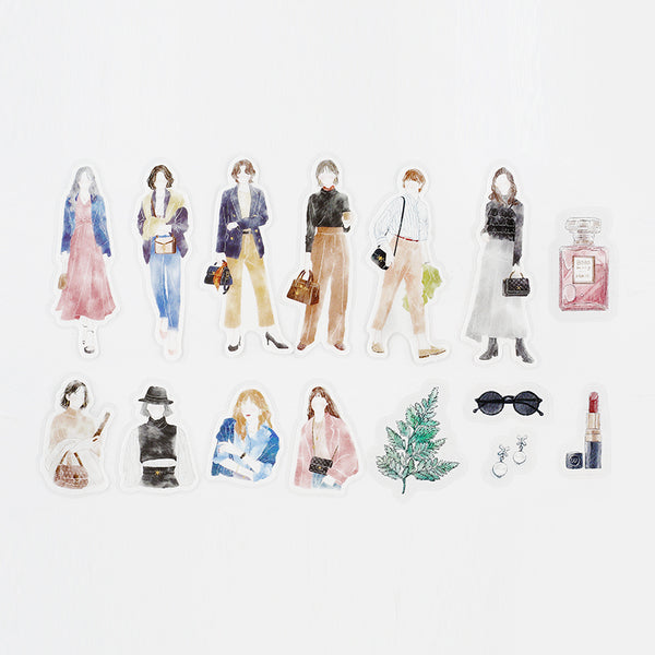 画像をギャラリービューアに読み込む, BGM Coordinating Stickers: Today's Me - List of Luxury Items