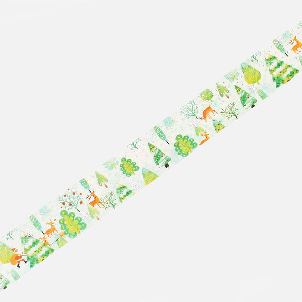 Load image into Gallery viewer, BGM Christmas Limited 2023 Masking Tape - Forest