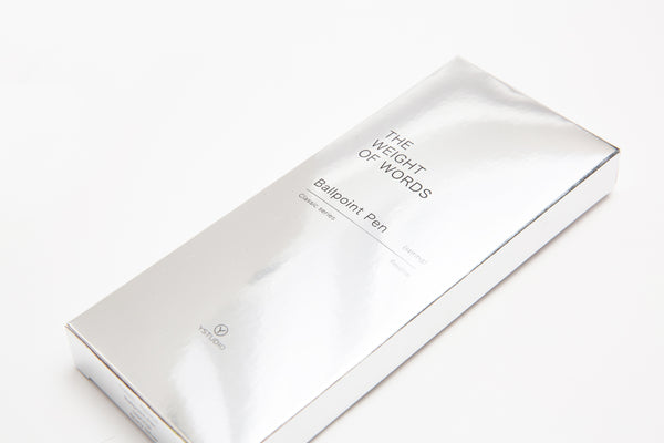 将图片加载到图库查看器,Ystudio Classic Revolve Ballpoint Pen Spring - Shiny Silver (Limited Edition)