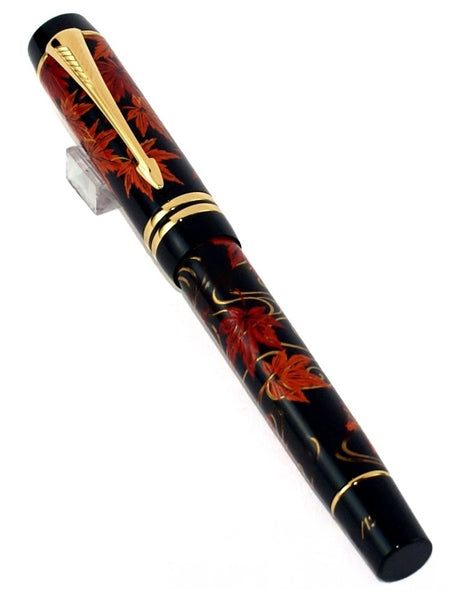 将图片加载到图库查看器,Parker Duofold Makie "The Maple Tree" Fountain Pen - Medium Nib (FPD 2024)
