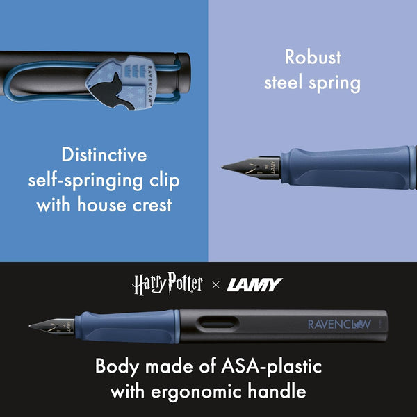 将图片加载到图库查看器,LAMY Safari Harry Potter Fountain Pen - Ravenclaw