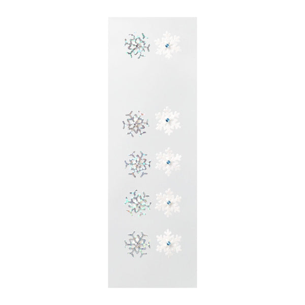 Load image into Gallery viewer, Midori Sticker PaperCraft Museum Sticker 2417 Motif Snow Crystal