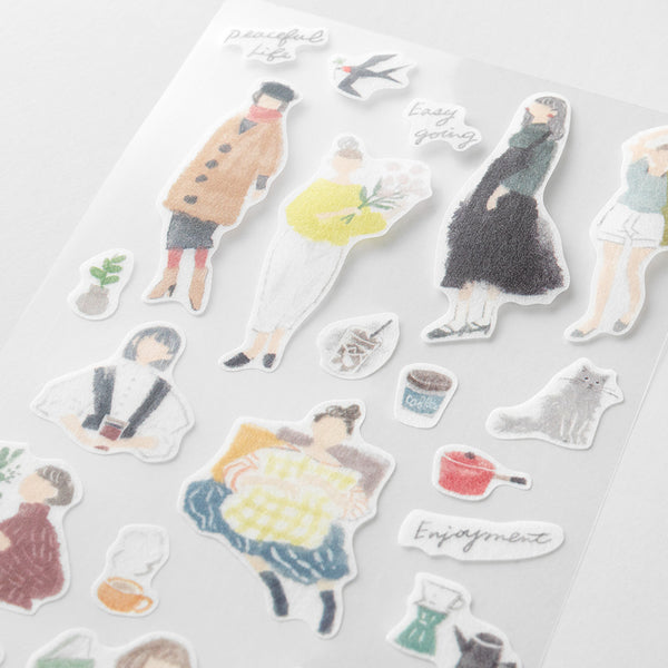 이미지를 갤러리 뷰어에 로드 , Midori Sticker 2637 (Two Sheets) - Fashion