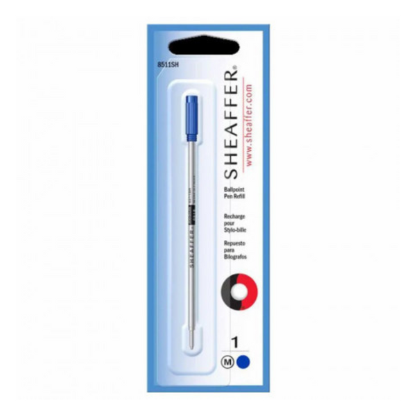 이미지를 갤러리 뷰어에 로드 , Sheaffer Ballpoint Pen Refill Blister Card - Blue for Award & Defini