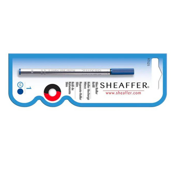 이미지를 갤러리 뷰어에 로드 , Sheaffer Slim Rollerball Pen Refill Blister Card - Blue Medium