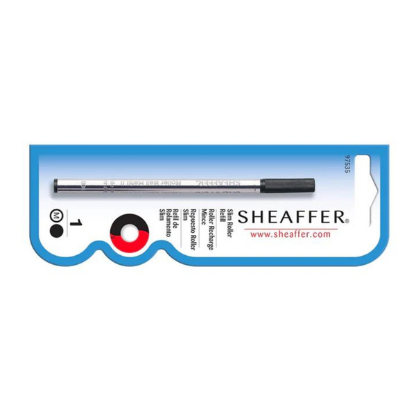 画像をギャラリービューアに読み込む, Sheaffer Slim Rollerball Pen Refill Blister Card - Black Medium