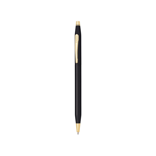 이미지를 갤러리 뷰어에 로드 , Cross Classic Century Ballpoint Pen - Black Lacquer with Gold Trim