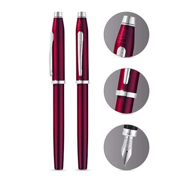 画像をギャラリービューアに読み込む, Cross Century II Fountain Pen - Translucent Plum Lacquer