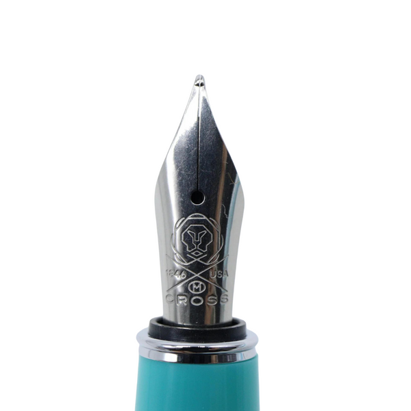 将图片加载到图库查看器,Cross Bailey Fountain Pen - Light Teal