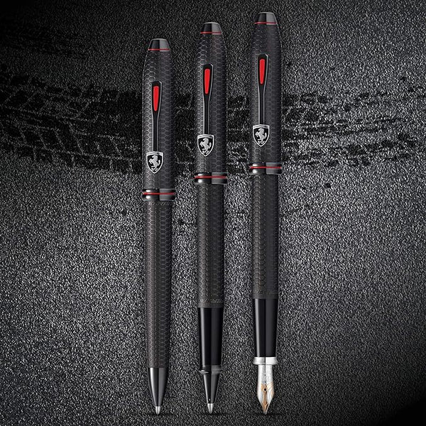 画像をギャラリービューアに読み込む, Cross Ferrari Townsend Fountain Pen - Brushed Black