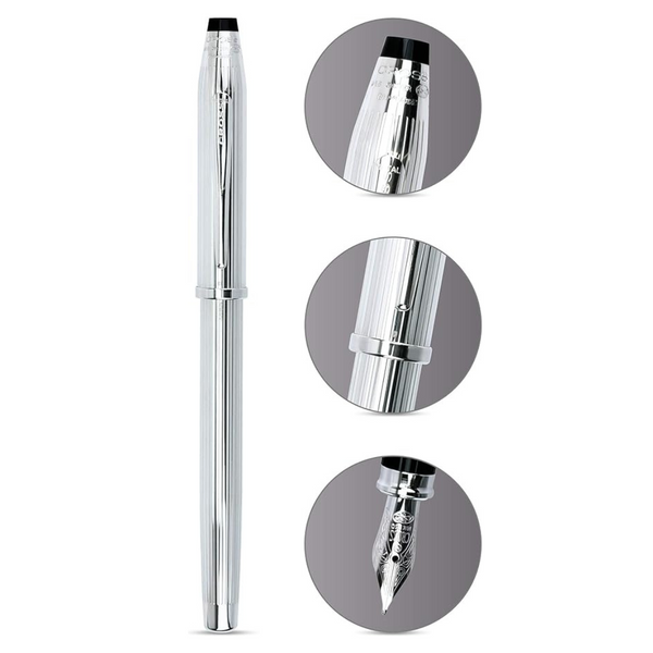 Load image into Gallery viewer, Cross Century II Fountain Pen - Sterling Silver