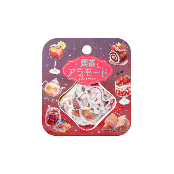 画像をギャラリービューアに読み込む, BGM Foil Stamping Flake Seal: Cafe Alamode a Space - Akaneiro Sunset