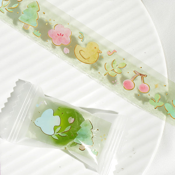 이미지를 갤러리 뷰어에 로드 , BGM Foil Stamping Clear Tape: Life - Melody