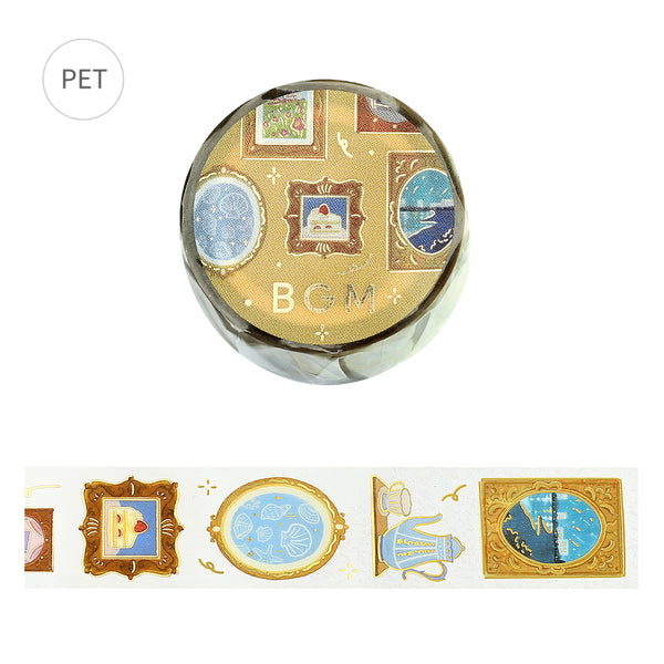 Load image into Gallery viewer, BGM Foil Stamping Clear Tape: Life - Decorative Painting