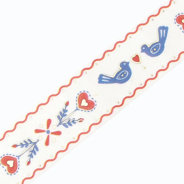 画像をギャラリービューアに読み込む, BGM Foil Stamping Masking Tape: Life - Vintage Embroidery