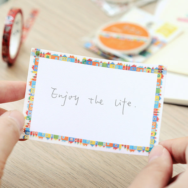 将图片加载到图库查看器,BGM Foil Stamping Masking Tape - Lovely House